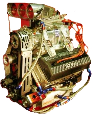 Blown 4 Valve Heads for BBC