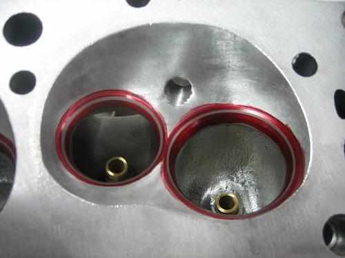 Cylinder head repair work