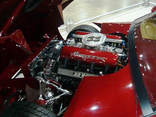 This'49 Merc custom hot rod uses a set of Thunder Power 32-Valve Heads as an eye catcher